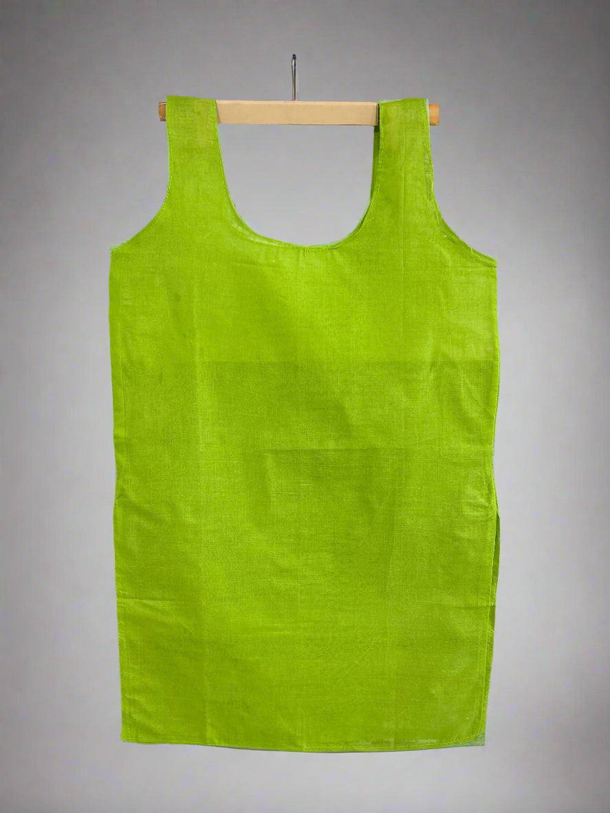 LFD Green Cotton Long Slip-SL00001